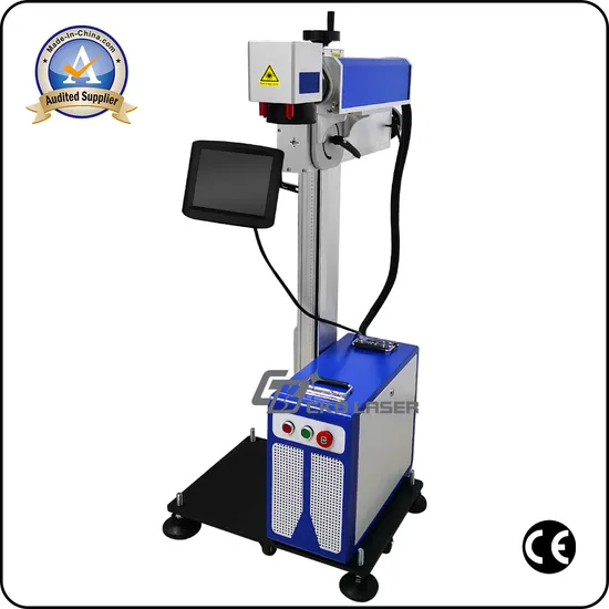 Online Pipe Line Laser Plastic Printing Marking Machine for PVC Date Number Logo Auto Mark