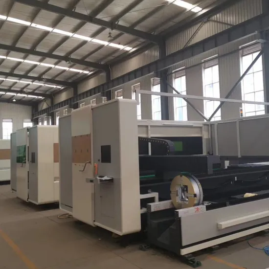 High Power 12kw 2kw 30kw Heavy-Duty Fiber Laser Cutting Machine for Stainless Steel/Carbon Steel/Mild Steel/Aluminum/Iron/Copper Sheets Tubes Pipes