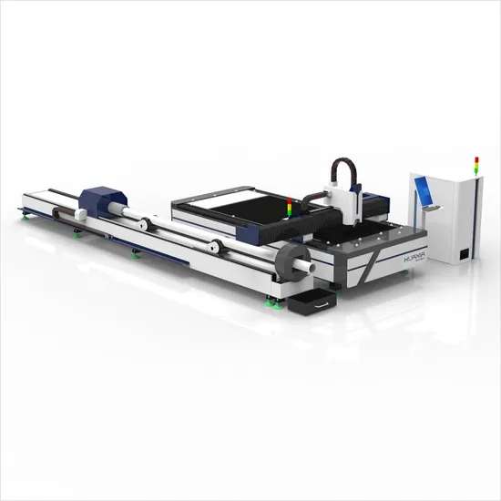 1500W 3kw 6kw CNC Metal Plate and Tube Fiber Laser Cutting Machine