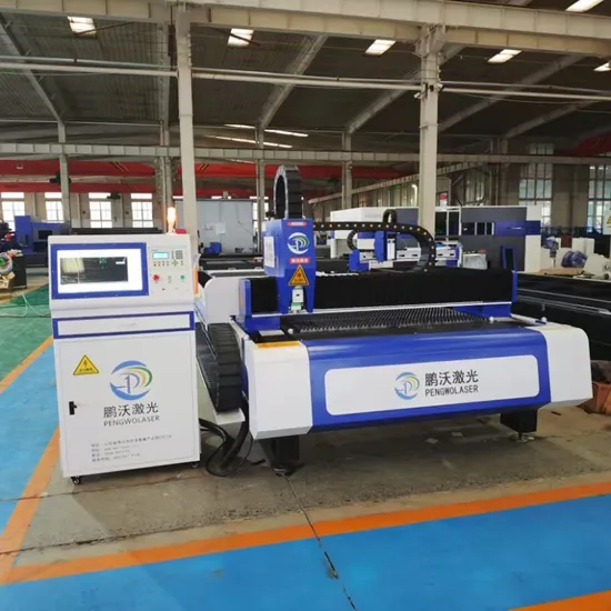 CNC 2000W Laser Cutting Machine for Aluminum and Iron Sheets