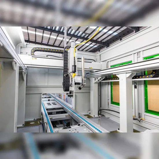 China Fully Automatic Lithium Pack for EV Solar Storage Battery Line