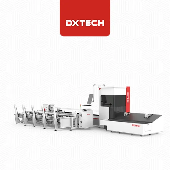 6kw CNC Aluminum Plate Steel Metal Tube Fiber Laser Cutting Machine with "0" Tail