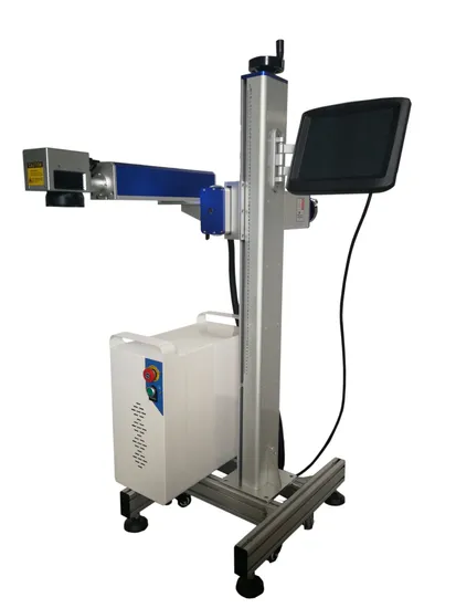20W 30W Fiber Laser Marking Machine for Metal Hard Plastics Rotary Device for Laser Marking Machine