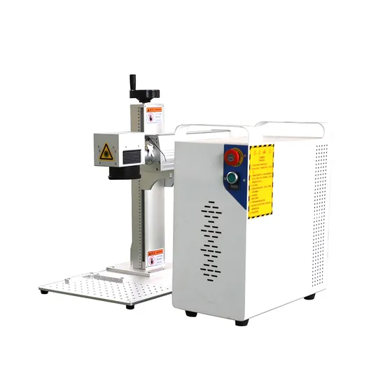 Raycus Ipg Fiber Laser Writing Machine on Steel