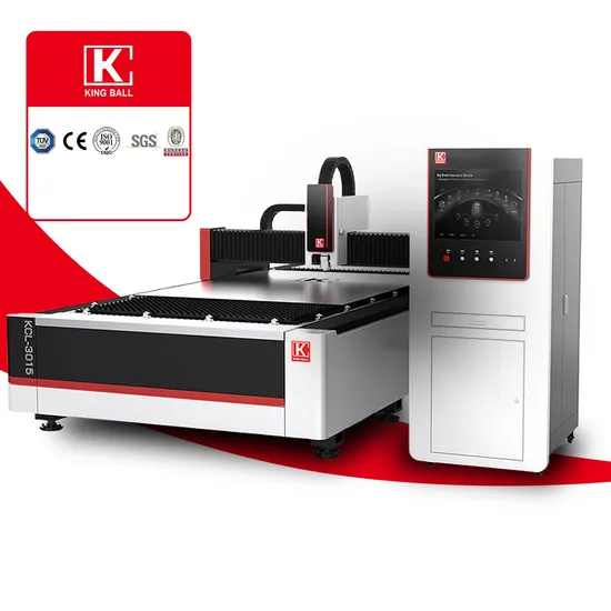 Hot Sale 1000W Fiber Laser Metal Sheet Cutting Machine Kcl-3015