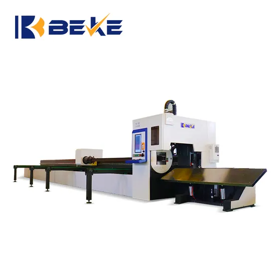 12000W High Speed Bevel Laser Pipe Cutting Machine H Beam Carbon Steel Tube Laser Bevel Cutting Machine