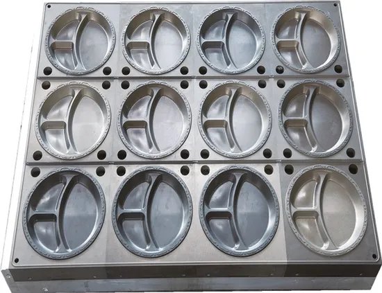 Thermoforming and Cutting Mould for Plastic Food Containers