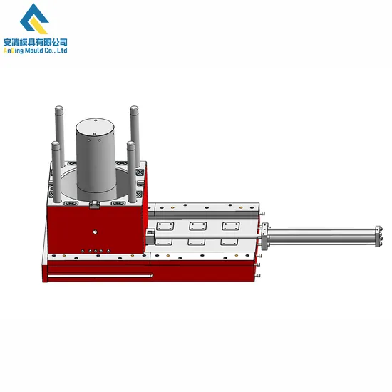 Custom Plastic Trash Bin Moulding Garbage Can Mold Waste Dustbin Injection Mould