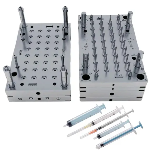 Precision Mould Plastic Injection Moulding for Disposable Medical Products Custom Medical Molds for Syringes