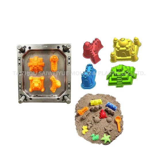 Plastic Kid Toy Playing Beach Sand Castle Mold Child Toys Injection Mould