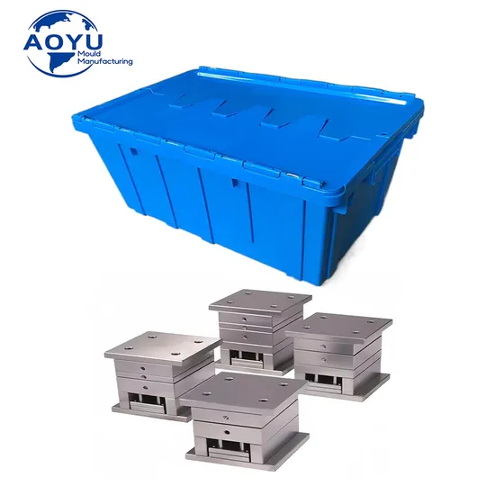 Hot Selling Plast Foldable Crate Mold Manufacturer Box Plastic Injection Moulding Plastic Tie Mold Maker