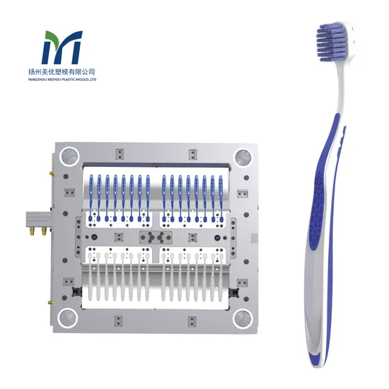 High Quality Factory Price Plastic Injection Machine Toothbrush Mould Mold Plastic Injection Mould Rotary Mould