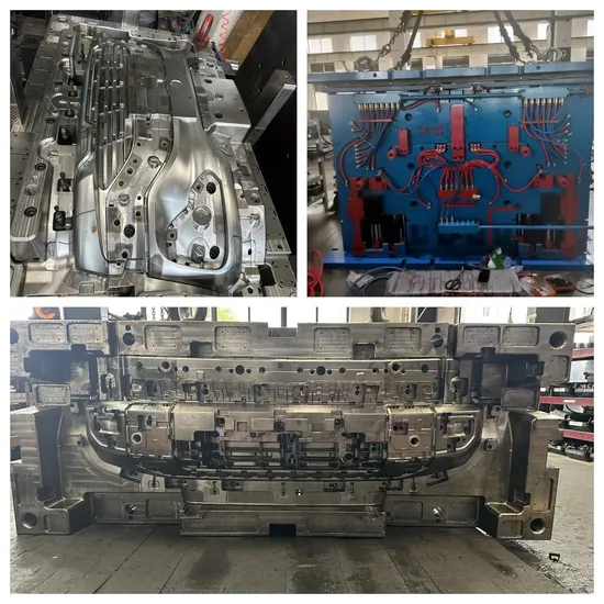 Plastic Injection Auto Accessories Car Bumper Lamp Grille Door Trim Housing Frame Customized Mould Factory Manufacturer