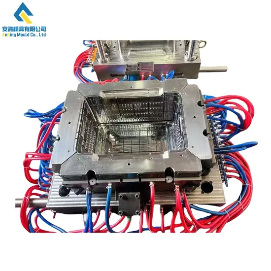 Custom Precious Plastic Crate Mold Tool Storage Turnover Box Injection Mould