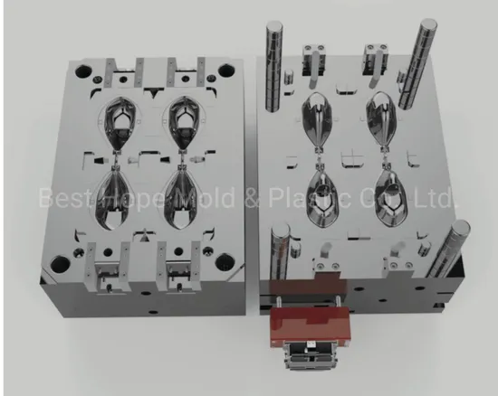 PVC Oxygen Mask Mould with Custom Made European Hot Runner System