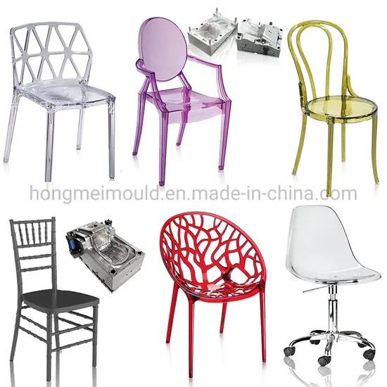 Household Plastic Mould Factory Best Selling PC Transparent Chair Custom Injection Mould