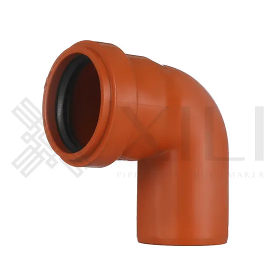 Push-Fit Collapsible 90 Degree Elbow Pipe Fitting Mould
