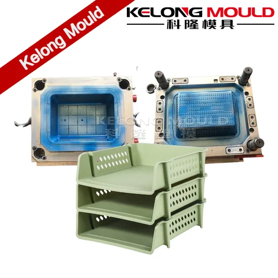 A4 Paper Document Storage Tray Plastic Office File Magazine Holder Mould