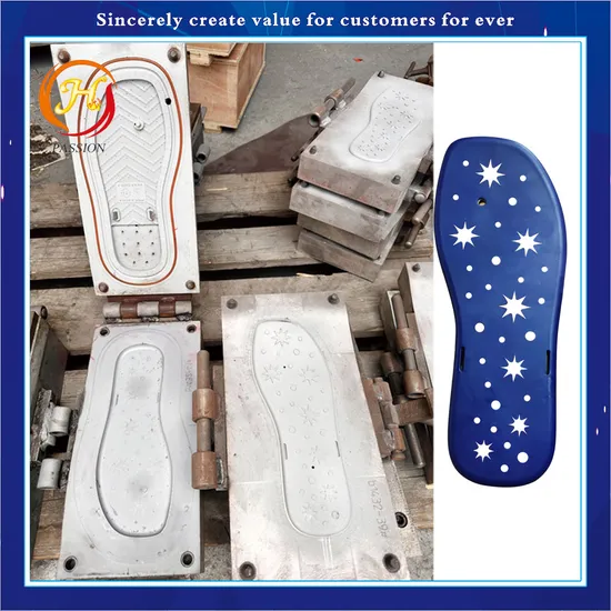 PVC Slipper Sole Mold Two-Color PVC Blowing Sole Mold