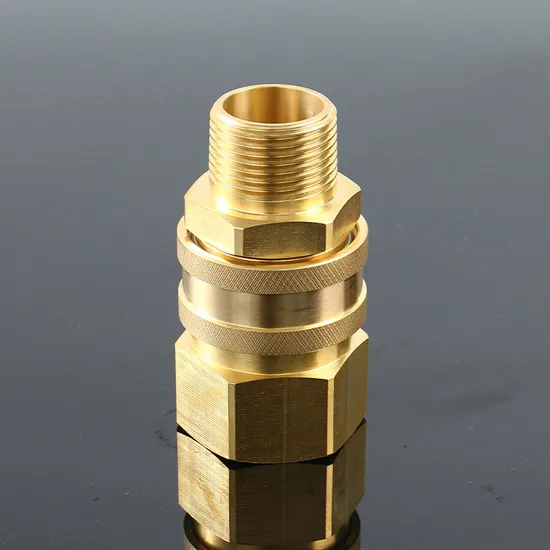 Precision Mold Nozzle Copper Quick Coupler for Seamless Fit