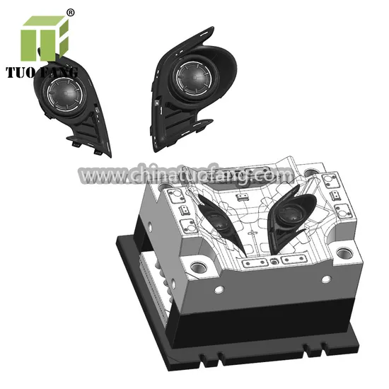 Vehicle Car Front Fog Light Injection Mould