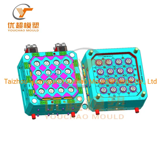 Plastic PP Disposable Sauce Cup Container Box Multiple-Cavity Injection Mould