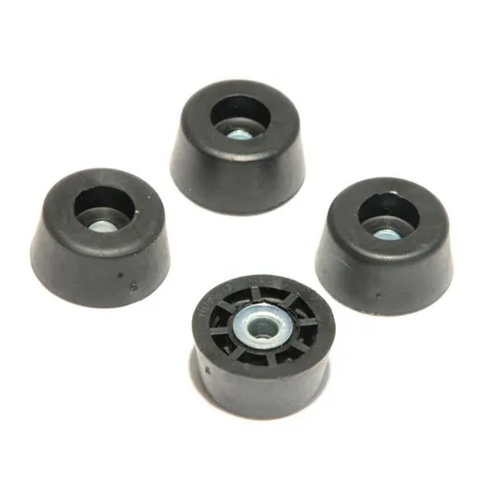 Metal Bushing Bobbin Engine Mount with Screw Rubber Shock Absorber Mounts Pads Anti Vibration Rubber Damper