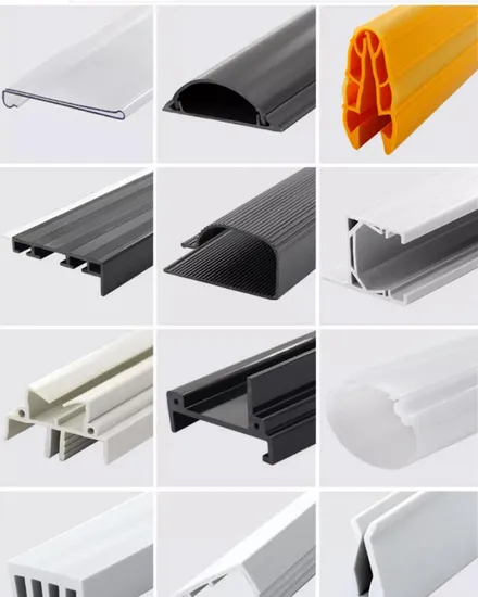 100% Plastic Extrusion Profile 70mm*70mm Square PVC Fittings Pipe Manufacturers Sizes Prices