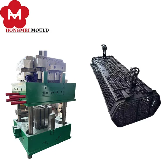 Plastic Oyster Baskets with Hexcyl Design for Injection Molding