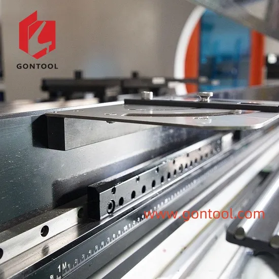 Heavy-Duty 80t Hydraulic Press Brake with Magnetic Squaring Arm