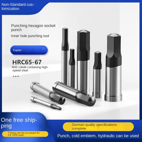 Alloy Steel Hex Punch Rod Accepts Customization Controls Quality From The Source and Ensures Stable and Accurate Stamping