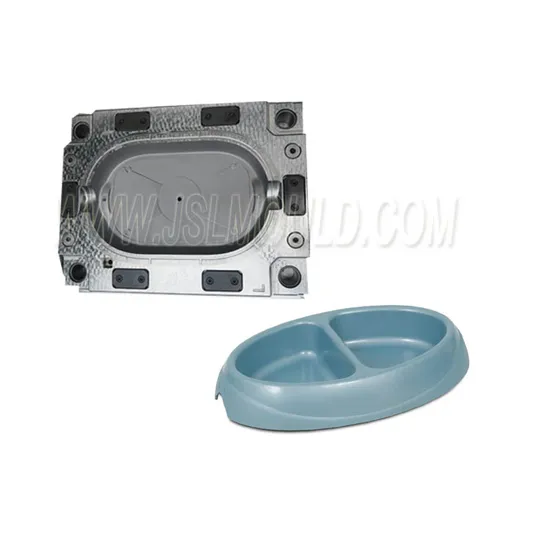 Plastic Dog Cat Pet Food Water Bowl Dish Mould