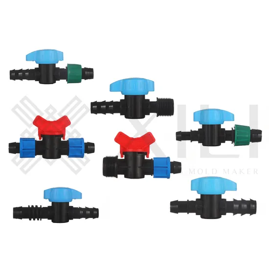 PP Connector Pipe Fittings Thread Quick Connector Joint Mould
