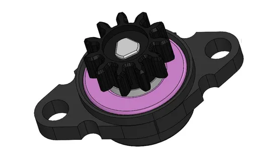 Riha Injection Mould Offer Molding Plastic Products Rotary Clip Hot Sale Dampers