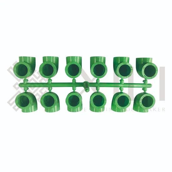 Injection Plastic PPR Elbow Tee Pipe Fitting Pn25 PPR Plumbing Fittings Mould