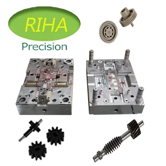 Hardware Punch Riha Offer Standard Plastic Injection Mold Mini Gears