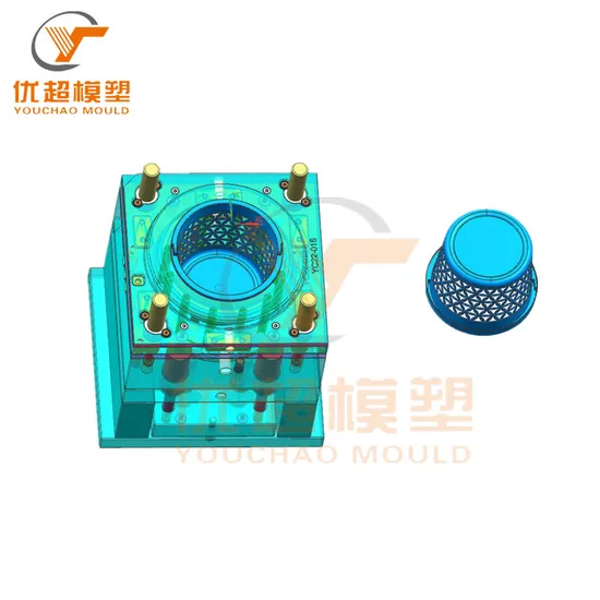 Plastic Household Commodity Vegetable & Fruit Washing Hanging Basket Mold