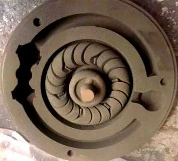 High Configuration 3D Printing Coated Sand Mold Parts for Railway