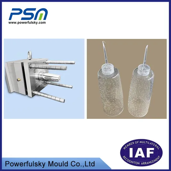Plastic Mold Maker Injection Mould Glass Bottle Moulded Parts Injection Molding