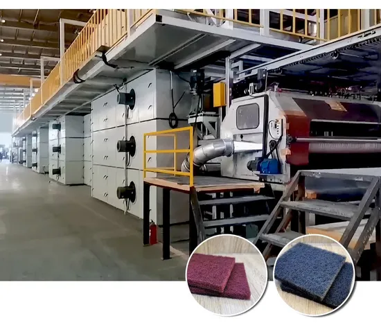 Weicheng Nonwoven Machine Scouring Pad Cleaning Material Production Line