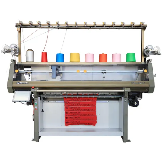 Computerized Professional Fully Jacuard Single System Knitting Machine Hy-421j