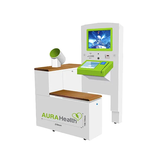 Smart Health Checkup Kiosk Medical Diagnostic Equipment Telemedicine Kiosk