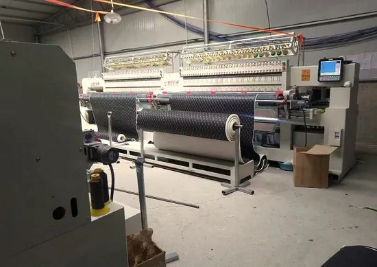 Multi-Needle Embroidery and Quilting Machine