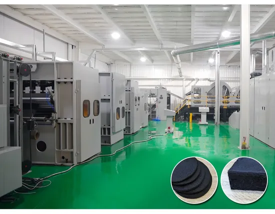 Weicheng Nonwoven Machine Preoxidized Needle Punching Felt Production Line
