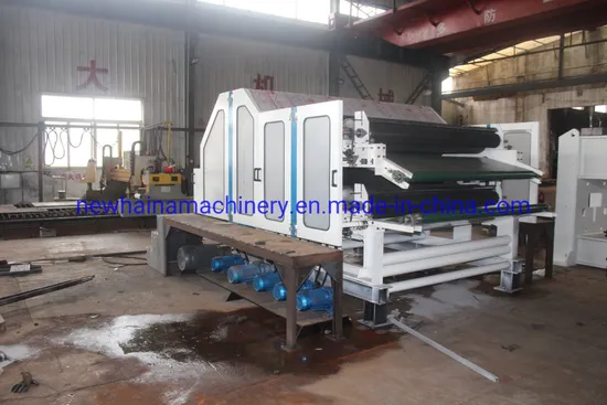 Automatic Nonwoven Polyester Fiber Thermal Bonded Wadding Machine Polyester Fiber Carding Machine / Felt Making Production Nonwoven Carding Machine