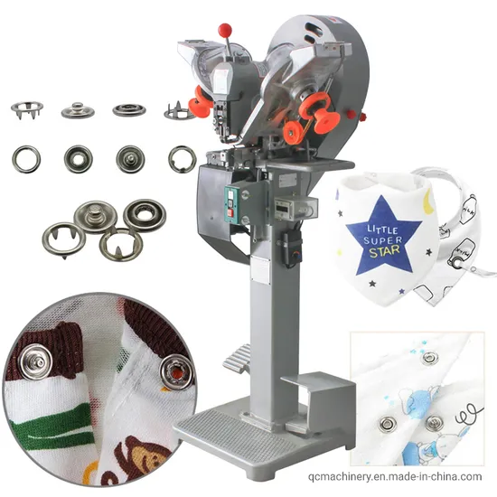 Fast Attaching Speed Automatic Snap Button Machine with Free Snaps
