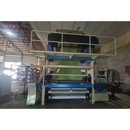 2022 Hot Sale Textile Machinery High Speed Double Beam Shoes Upper Weaving Machine