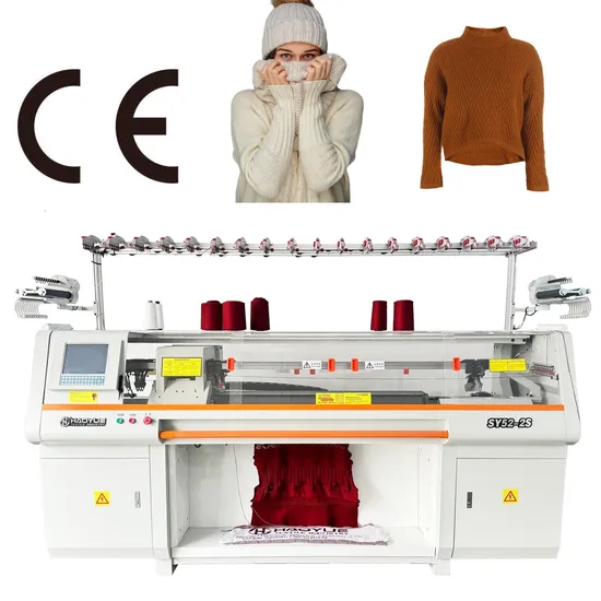 High Efficiency Haoyue 52 Inch Automatic Computerized Scarf Carpet Sweater Knitting Machine