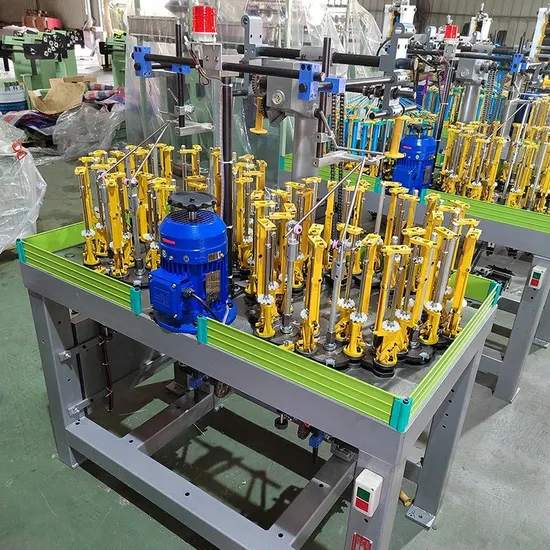 Credit Ocean Drawstring Making Machine Drawcords Braiding Machine High Speed Elastic Cord 16 Spindles