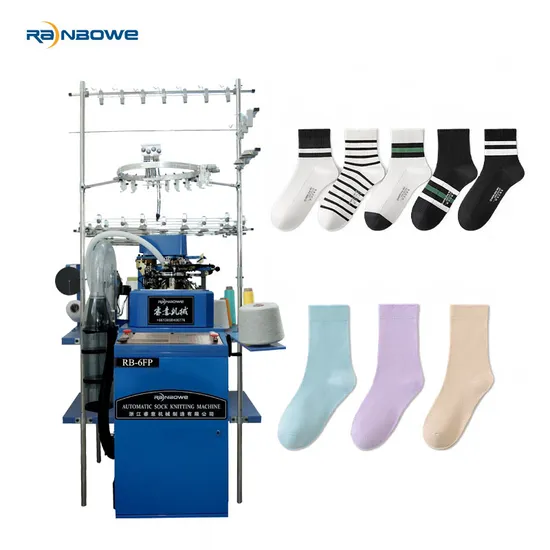 Rb Electric Sock Knitting Machine with Sock Machine Spare Parts